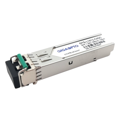 SFP 1.25G 1000BASE-EZX 1550nm 120km SMF অপটিক্যাল ট্রান্সসিভার ডুপ্লেক্স LC DOM মডিউল