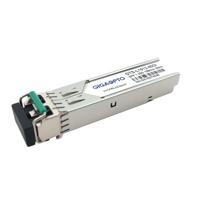 1000BASE-ZX 1.25G SFP 1550nm 80km ইন্ডাস্ট্রিয়াল ডুপ্লেক্স LC SMF DOM ট্রান্সসিভার মডিউল