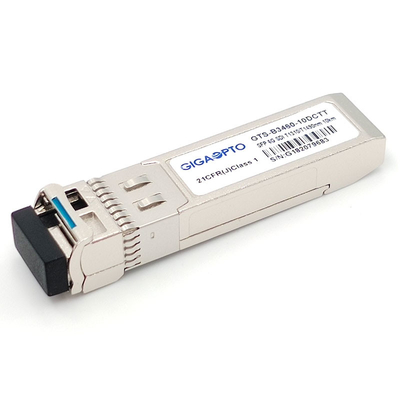 6G SDI SMPTE SFP TX1310nm TX1490nm 10km SMF BIDI LC ডুয়াল ট্রান্সমিটার মডিউল অ-MSA