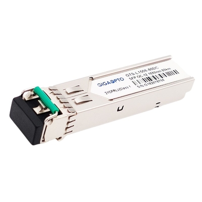 SFP OC-12/STM-4 622Mbps SONET/SDH 1550nm 80km ট্রান্সসিভার মডিউল LC SMF DOM
