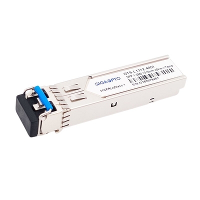 1.25G 1000BASE EX ইন্ডাস্ট্রিয়াল SFP ট্রান্সসিভার 1310nm 40km SMF ডুপ্লেক্স LC DOM মডিউল