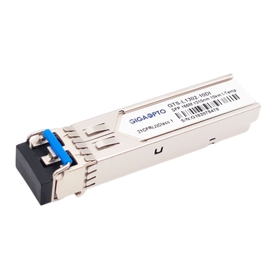155Mbps 1310nm 10km 100BASE LX SFP অপটিক্যাল ট্রান্সসিভার ইন্ডাস্ট্রিয়াল SMF ডুপ্লেক্স LC DOM
