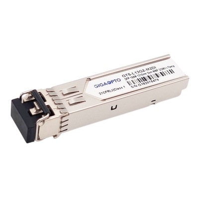গিগাবিট ইথারনেটের জন্য 100BASE FX SFP অপটিক্যাল ট্রান্সসিভার মডিউল 2km 155Mbps 1310nm ডুপ্লেক্স ফাইবার ট্রান্সসিভার