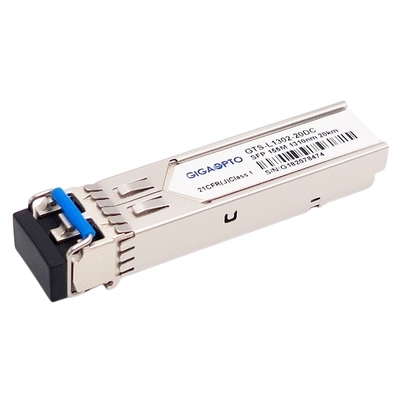 100BASE LX 155Mbps SFP অপটিক্যাল ট্রান্সসিভার 20km SMF ডুপ্লেক্স LC DOM Tx 1310nm Rx 1550nm
