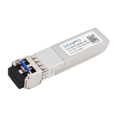 100BASE ডুয়াল BIDI CSFP অপটিক্যাল ফাইবার ট্রান্সসিভার TX1310nm RX1490nm LC 20km DOM