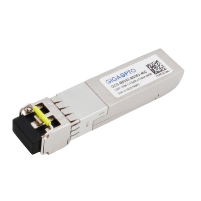 100BASE BX CSFP ডুয়াল BIDI 40km TX1550nm RX1310nm SM ট্রান্সসিভার LC DOM
