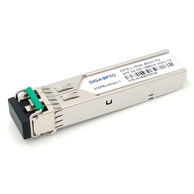 নন MSA 3G SDI ভিডিও SFP ট্রান্সসিভার TX শুধুমাত্র 1550nm 40km ভিডিও প্যাথলজিকাল প্যাটার্নস একক ট্রান্সমিটার মডিউল DDM