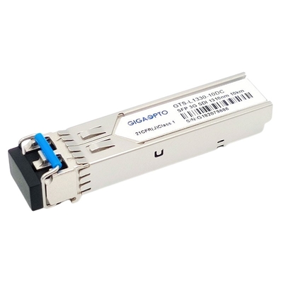 3G SDI SMPTE ভিডিও SFP 1310nm 10km SMF ট্রান্সসিভার মডিউল ডুপ্লেক্স LC DOM MSA পিনআউট