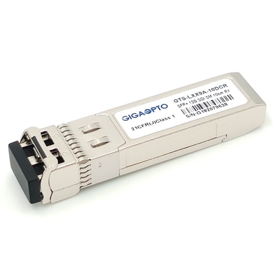 MSA 12G SDI ভিডিও SFP 1310nm 10km একক অপটিক্যাল রিসিভার মডিউল 12G 6G 3G HD SD-SD এর জন্য