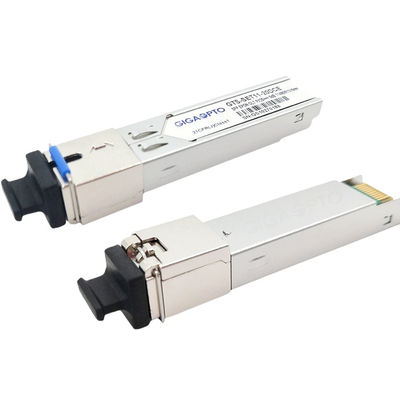 GEPON / FTTx EPON OLT SFP মডিউল 1490nm TX 9dBm PX40 20km SC ট্রান্সসিভার