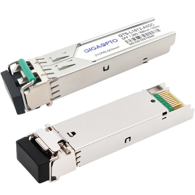 1550nm 100km Cisco SFP মডিউল, GLC-EZX-SM-100 CISCO সামঞ্জস্যপূর্ণ ট্রান্সসিভার