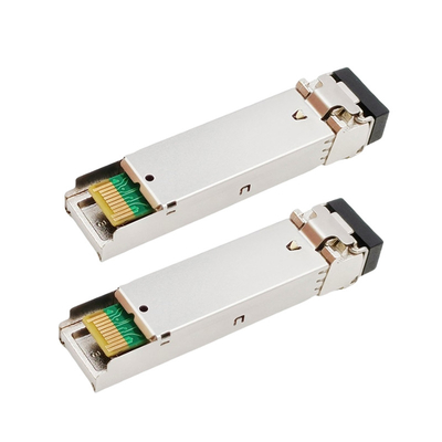 T1310nm / R1550nm Cisco GLC-BX-10U সামঞ্জস্যপূর্ণ SFP BIDI ট্রান্সসিভার 10km