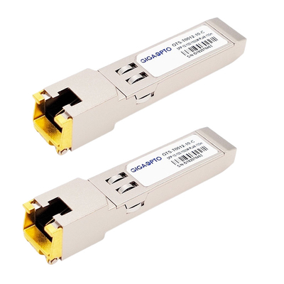 GLC-TA এর জন্য কপার SFP 10/100/1000BASE-T অপটিক্যাল ট্রান্সসিভার মডিউল