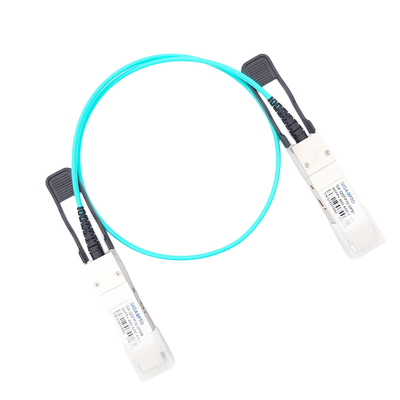 Cisco QSFP-H40G-AOC এর জন্য 40Gbps QSFP থেকে QSFP অপটিক্যাল কেবল অ্যাসেম্বলি সংযুক্ত করুন
