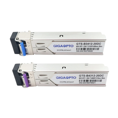 HPE J9143B-20 BIDI একক মোড SFP ট্রান্সসিভার সামঞ্জস্যপূর্ণ