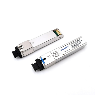 জিপিওএন এসএফপি ট্রান্সসিভার একক মোড 2.488Gbps/1.244Gbps 20Km ফাইবার অপটিক নেটওয়ার্কিং