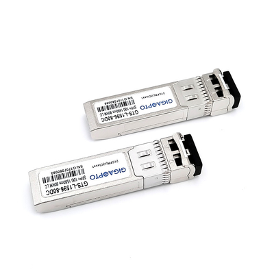 এলসি সংযোগকারী 850nm/1310nm/1550nm তরঙ্গদৈর্ঘ্যের সাথে SFP+ মডিউল