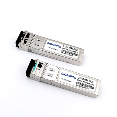 10G DDM/DOM CISCO সামঞ্জস্যপূর্ণ ট্রান্সিভার 850nm/1310nm/1550nm তরঙ্গদৈর্ঘ্য