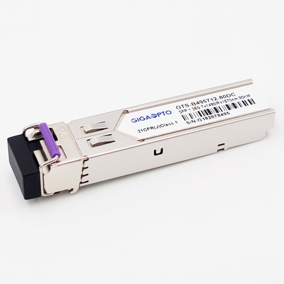 1.25G BiDi SFP 1000BASE-BX TX1490nm/RX1570nm 80km SMF DOM LC ট্রান্সসিভার মডিউল
