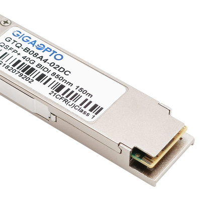 40GBASE SR BiDi QSFP+ অপটিক্যাল ট্রান্সসিভার ডুপ্লেক্স LC 832nm 918nm MMF মডিউল 150m DOM