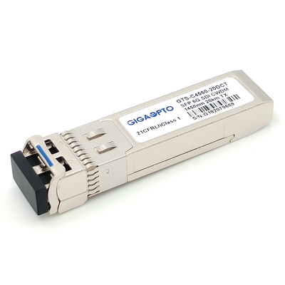 6G SDI একক ট্রান্সমিটার মডিউল 1270nm-1450nm CWDM 20km LC DOM MSA