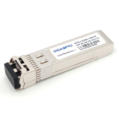 6G SDI SMPTE SFP পিন 10km SMF LC একক রিসিভার মডিউল MSA