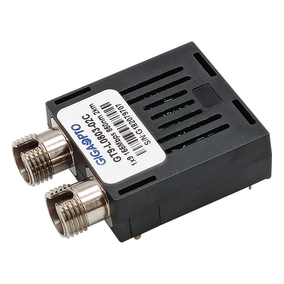 155Mbps 1x9 অপটিক্যাল ট্রান্সসিভার 2km MMF Duplex SC FC ST 850nm ট্রান্সসিভার LVPECL PECL
