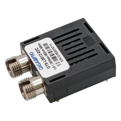 1.25Gbps 1x9 850nm MMF 550m ডুপ্লেক্স SC/FC/ST ট্রান্সসিভার মডিউল LVPECL PECL