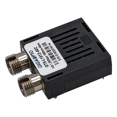 1x9 একক ফাইবার LVPECL PECL মডিউল SMF 1.25Gbps 1550nm 40km ডুপ্লেক্স SC FC ST