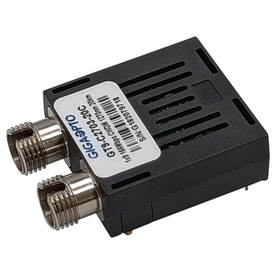 1x9 155Mbps CWDM 1270nm 1610nm 20km ডুপ্লেক্স SC ST FC SMF ট্রান্সসিভার মডিউল
