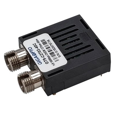 155Mbps 1x9 অপটিক্যাল ট্রান্সসিভার CWDM 1270nm 1610nm 40km ডুপ্লেক্স SC ST FC SMF ট্রান্সসিভার মডিউল