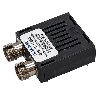 40km 1x9 অপটিক্যাল ট্রান্সসিভার 1.25Gbps CWDM 1270nm 1610nm SMF ডুপ্লেক্স SC ST FC ট্রান্সসিভার মডিউল