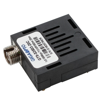 একক ফাইবার 1x9 ট্রান্সসিভার 155Mbps BIDI TX1310nm RX1550nm 20km SMF ট্রান্সসিভার মডিউল একক SC FC ST