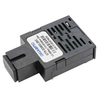 একক ফাইবার 1x9 ট্রান্সসিভার 155Mbps BIDI TX1310nm RX1550nm 20km SMF ট্রান্সসিভার মডিউল একক SC FC ST