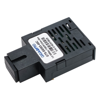 155Mbps 1x9 অপটিক্যাল ট্রান্সসিভার PECL LVPECL মডিউল BIDI TX1550nm RX1310nm 40km SMF SC FC ST