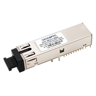 EPON SFF মডিউল ONU PX20 1.25G SFF 2x10 TX1310nm/RX1490nm SC UPC SMF DDM