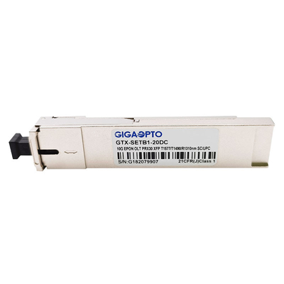 OLT অ্যাসিমেট্রিক EPON XFP মডিউল 1.25G SM 20km 1310nm PRX30 XFP T1577nm 10.3G T1490nm 1.25G
