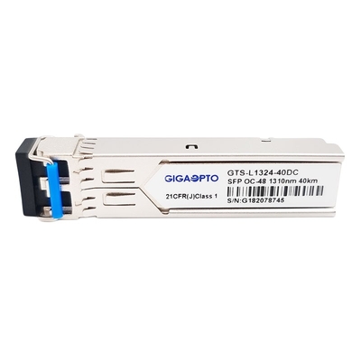 SMF LC DOM অন্যান্য অপটিক্যাল ট্রান্সসিভার মডিউল OC-48 STM-16 LR-1 2.5Gbps SFP 1310nm 40km