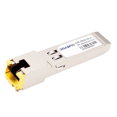 1000Mbps একক মোড SFP অপটিক্যাল ট্রান্সসিভার মডিউল 1000BASE T কপার RJ-45 100m ইন্ডাস্ট্রিয়াল