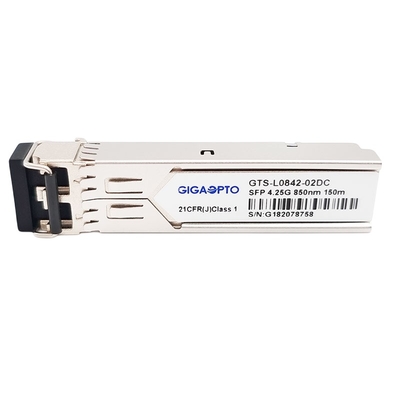 850nm 150m অপটিক্যাল ট্রান্সমিটার মডিউল SFP MMF ডুপ্লেক্স LC DOM অপটিক্যাল ট্রান্সসিভার মডিউল 4G ফাইবার চ্যানেল