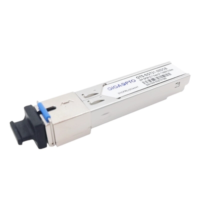 OLT GPON SFP ট্রান্সসিভার ক্লাস B+ TX 1490nm 2.5G RX 1310nm 1.25G 20km SC DDM ট্রান্সসিভার মডিউল
