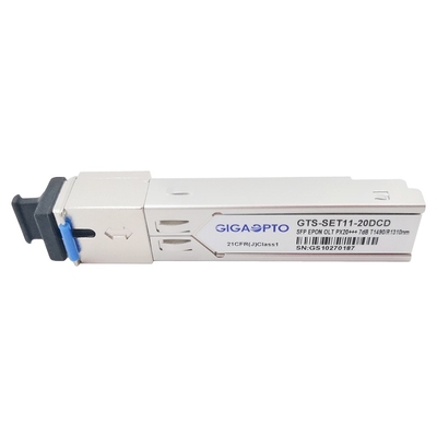 OLT SFP EPON Px20+++ PX40 7dBm SFP 1.25G TX1490nm/RX1310nm 20km ট্রান্সসিভার মডিউল