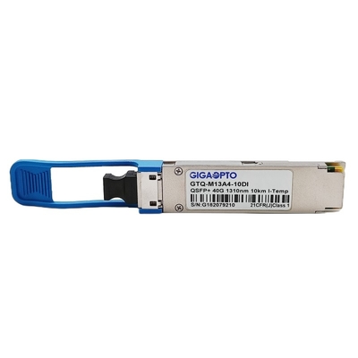 QSFP+ SMF 40GBASE PSM4 4x10G 10km 1310nm MTP MPO-12 ইন্ডাস্ট্রিয়াল DOM
