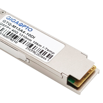 QSFP+ SMF 40GBASE PSM4 4x10G 10km 1310nm MTP MPO-12 ইন্ডাস্ট্রিয়াল DOM