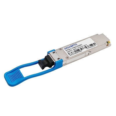 QSFP+ 40GbE LR4 লাইট 2km SMF ডুপ্লেক্স LC অপটিক্যাল ফাইবার ট্রান্সসিভার মডিউল DOM