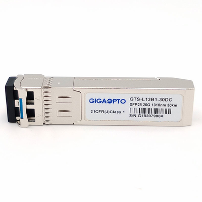 SFP28 30km 25GBASE ER Lite SMF 1310nm অপটিক্যাল ট্রান্সসিভার মডিউল ডুপ্লেক্স LC DOM