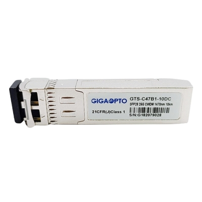 25GBASE LR SFP মডিউল একক মোড CWDM SFP28 1470nm~1570nm 10km DOM