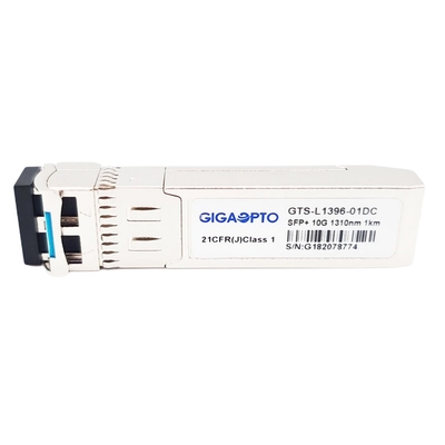 Arista নেটওয়ার্ক 10gbase SFP মডিউল 10G LRL অপটিক্যাল ট্রান্সসিভার 1310nm 1km SMF LC DOM