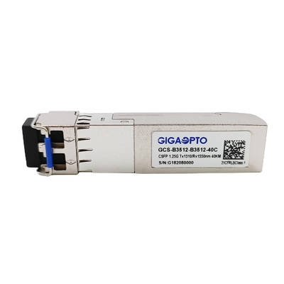 2 ফাইবার 1.244Gbps কমপ্যাক্ট SFP BIDI 1310nm 1550nm SMF 40km LC DOM