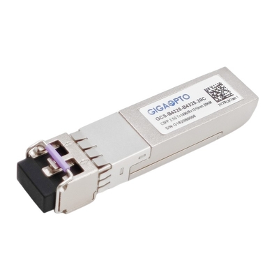 2 ফাইবার 2.488Gbps CSFP BIDI SM ট্রান্সসিভার 20km TX1490 RX1310 LC DOM